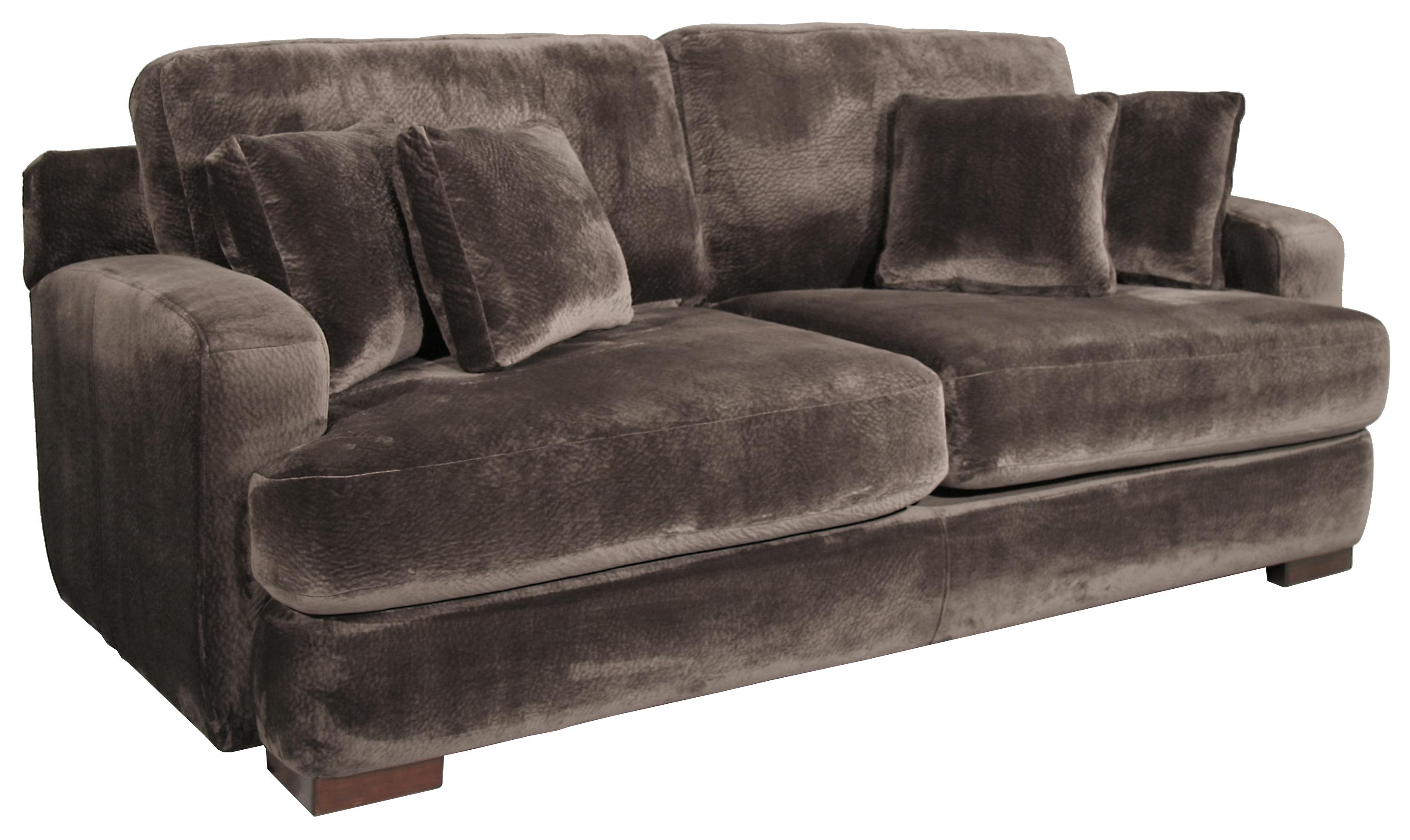 Fairmont Designs Riviera 668 Comfortable Sofa Sleeper with Plush Cushions and Contemporary Style